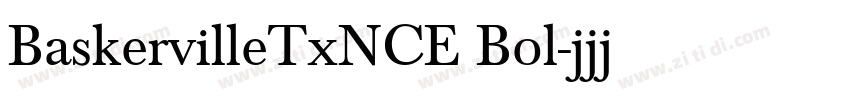 BaskervilleTxNCE Bol字体转换